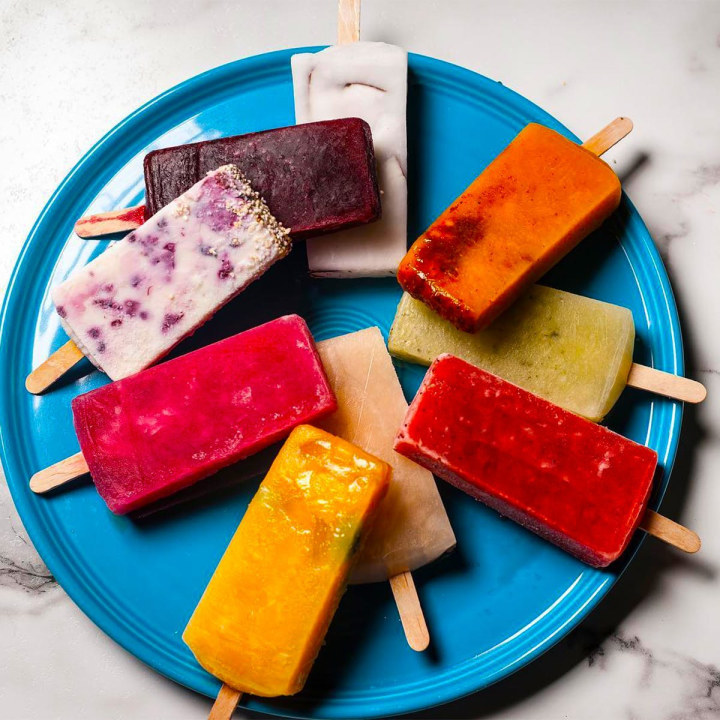 Creamy and Fruity Popsicles - Assorted Dozen