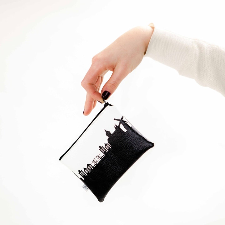 Skyline Mini Wallet (Vegan Leather)
