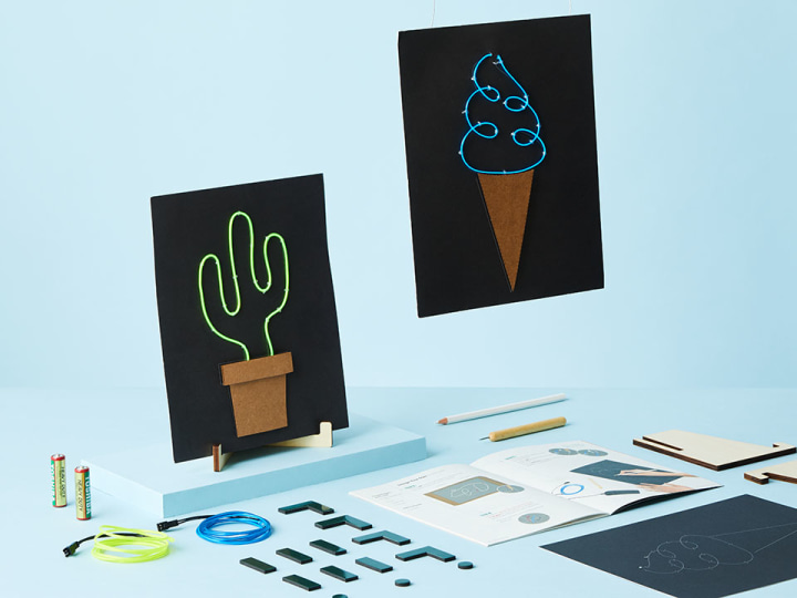 KiwiCo Light-Up Wire Art Project Kit