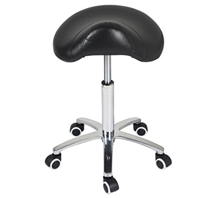 BH Kneeling chairs Ergonomic orthopedic posture Stool with seat frame Suitable for light office use and learning Color: black 