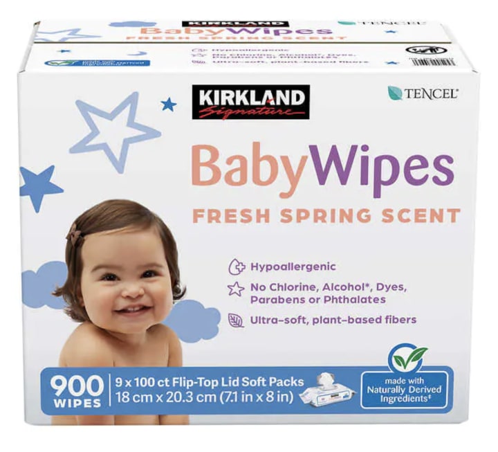 Kirkland Signature Scented Baby Wipes, 900-Count