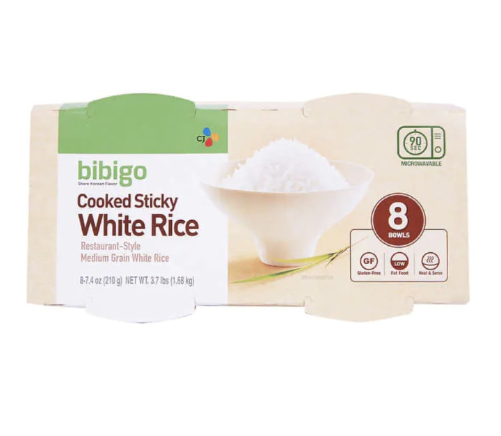 Bibigo Cooked Sticky White Rice