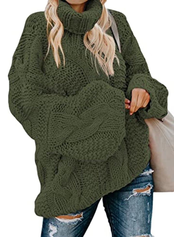 Amazon Chunky Knit Sweater