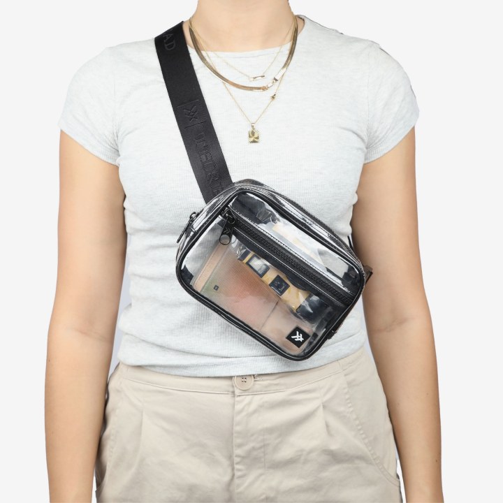 Clear Unity Crossbody Bag Clear Bags with A Purpose The Only Stadium Approved Luxury Crossbody Bag That Helps Save Lives. 