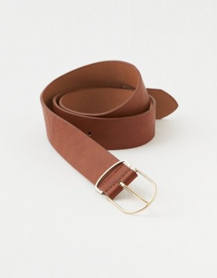 Aerie Chic Round Buckle Belt