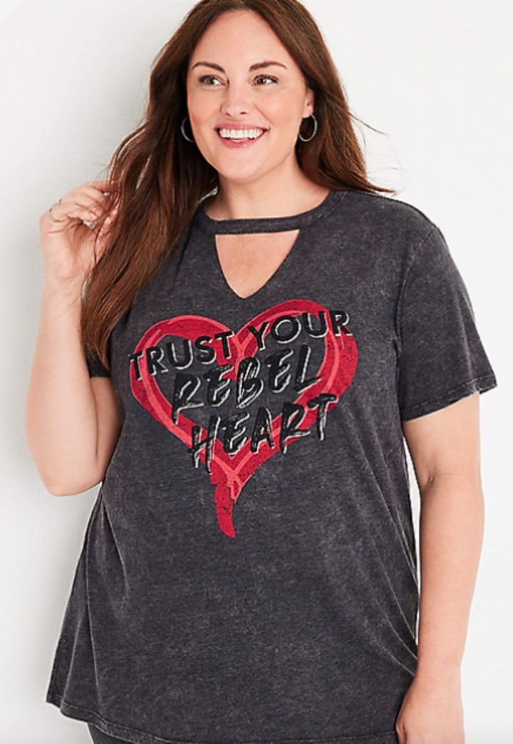 Rebel Heart Graphic Tee