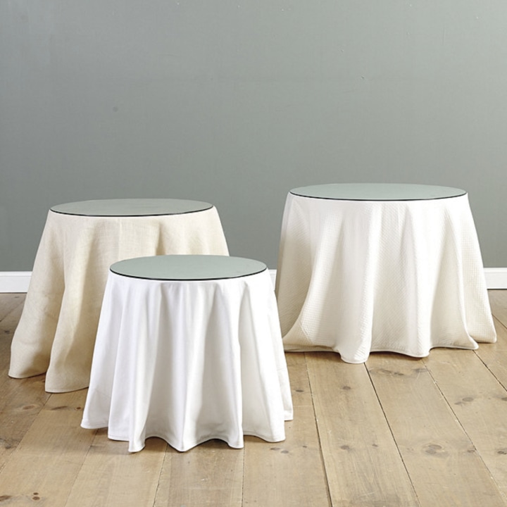 Ballard Designs Skirted Side Table