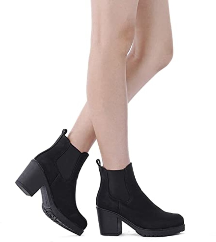 Dream Pairs Chelsea-Style Ankle Bootie