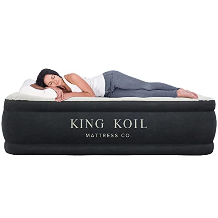 Deluxe Queen Size Air Bed Mattress Perfect for Camping 