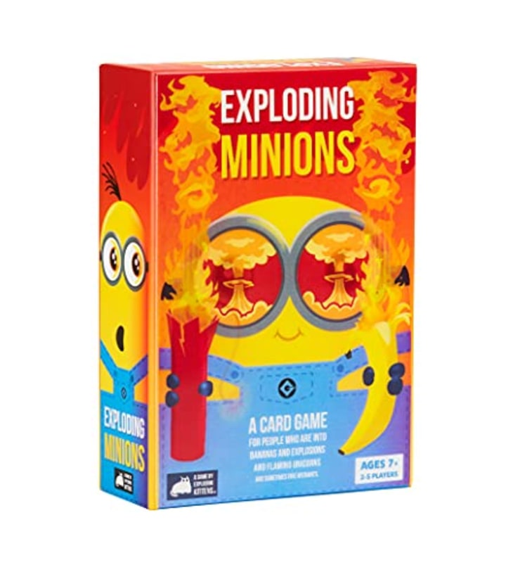 Exploding Minions by Exploding Kittens - A Russian Roulette Card Game, Easy Family-Friendly Party Games - Card Games for Kids, Teens &amp; Adults - 2-5 Players