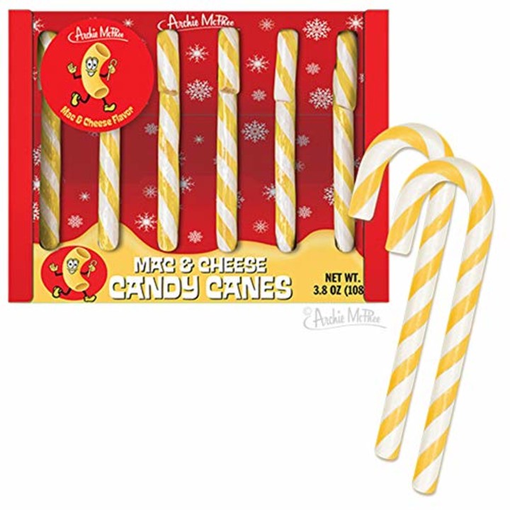 Accoutrements Mac &amp; Cheese Candy Canes