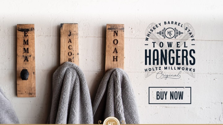 Personalized Towel Wall Hooks