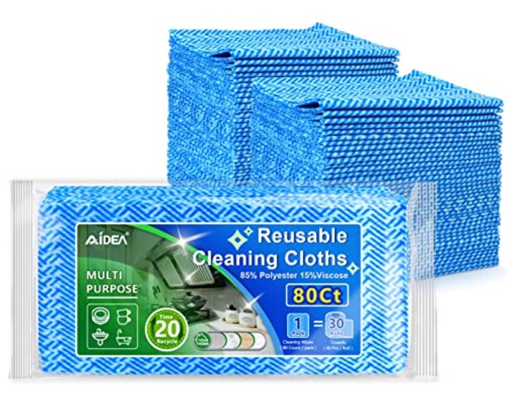 Aidea reusable cleaning wipes