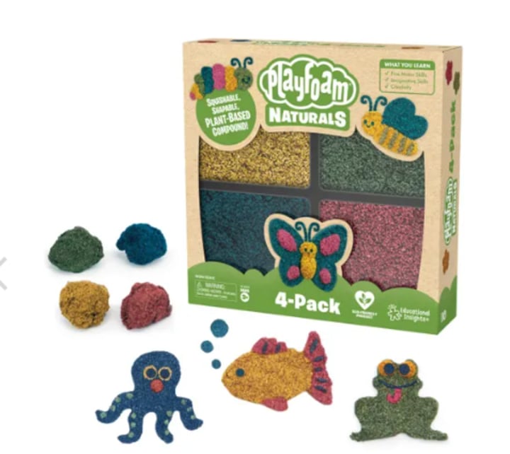 Playfoam Naturals 4-Pack
