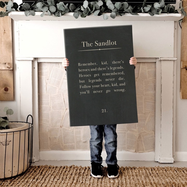 Smallwoods The Sandlot Poster