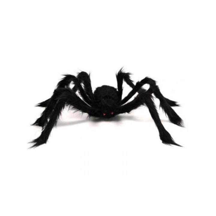 Topumt Spider Halloween Decoration Haunted House Prop Indoor Outdoor Black-Giant