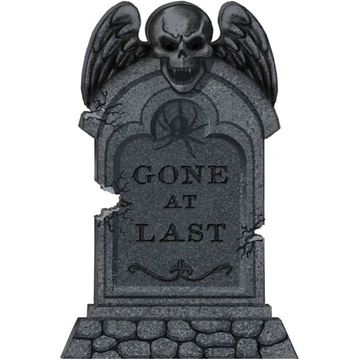 Gone at Last Tombstone