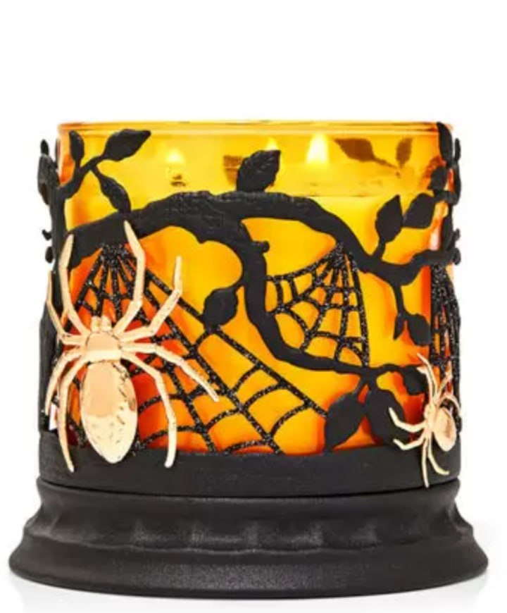 Spider Branches with Base 3-Wick Candle Holder