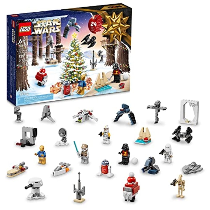 LEGO Star Wars Advent Calendar 75279 Building Kit, Fun Christmas Countdown Calendar with Star Wars Buildable Toys (311 Pieces)