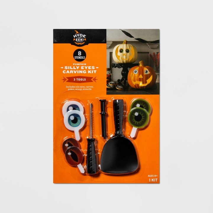 Hyde &amp; EEK! Boutique Silly Eyes Halloween Pumpkin Carving Kit