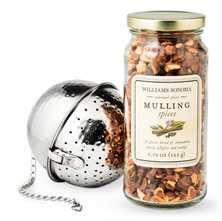 Mulling Spices and Hammered Mulling Spice Ball Set