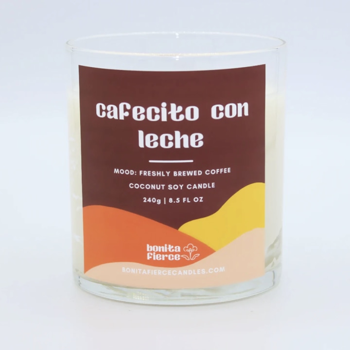 Bonita Fierce Cafecito Con Leche Candle