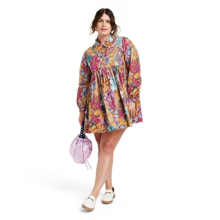 Kika Vargas x Target Women&#039;s Anemone Floral Mini Dress