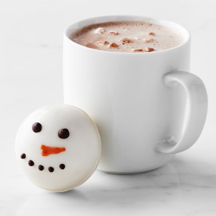 Williams Sonoma Snowman Face Hot Chocolate Bomb