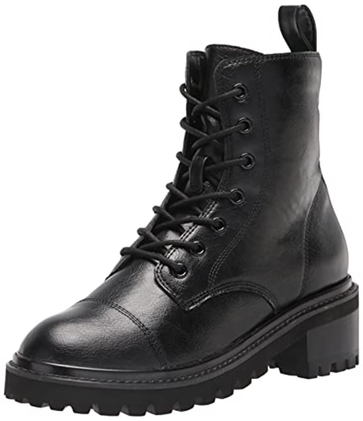 The Drop Sparta Chunky Sole Combat Boot