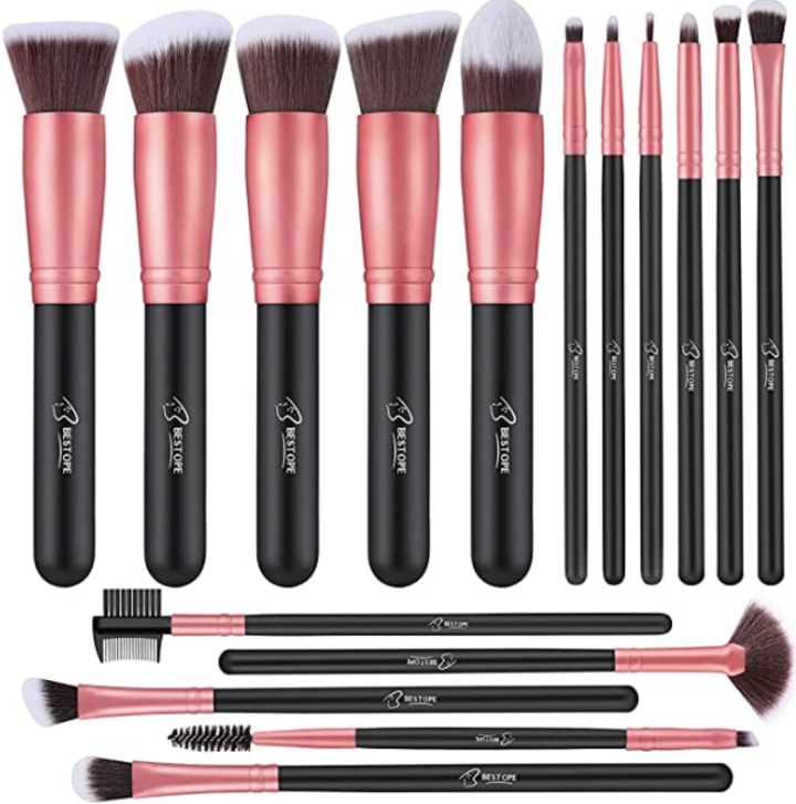 Makeup Brush Set (16 pieces)