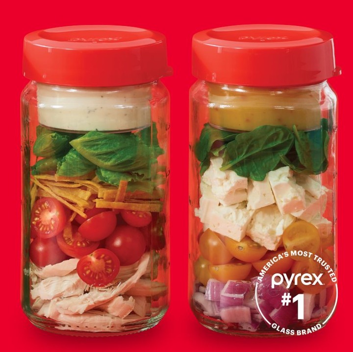 Pyrex Beyond Jars 4pc 32oz Meal Value Pack