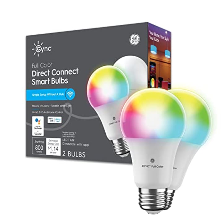 GE Full-Color Direct Connect Smart Bulbs