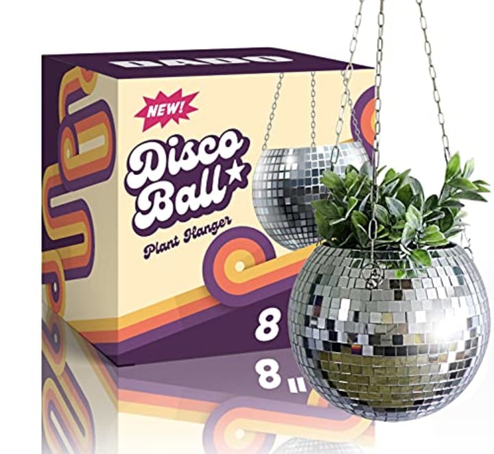 DADO 8-Inch Disco Ball Planter