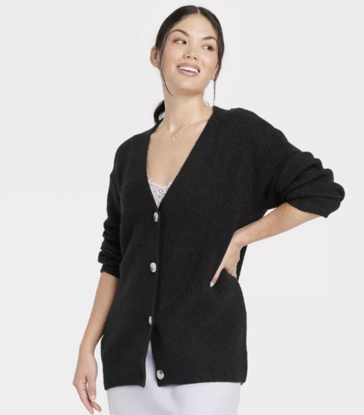 Button front cardigan