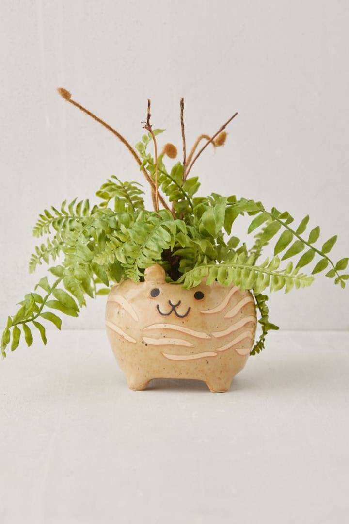 Urban Outfitters Chunky Cat Planter
