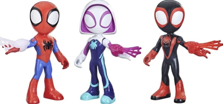 Spidey and His Amazing Friends Hero Figures (Pack of 3)