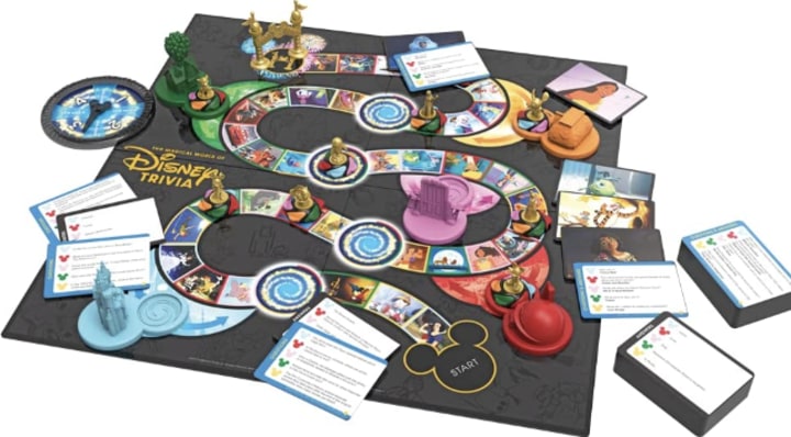 The Magical World of Disney Trivia Family Board Game