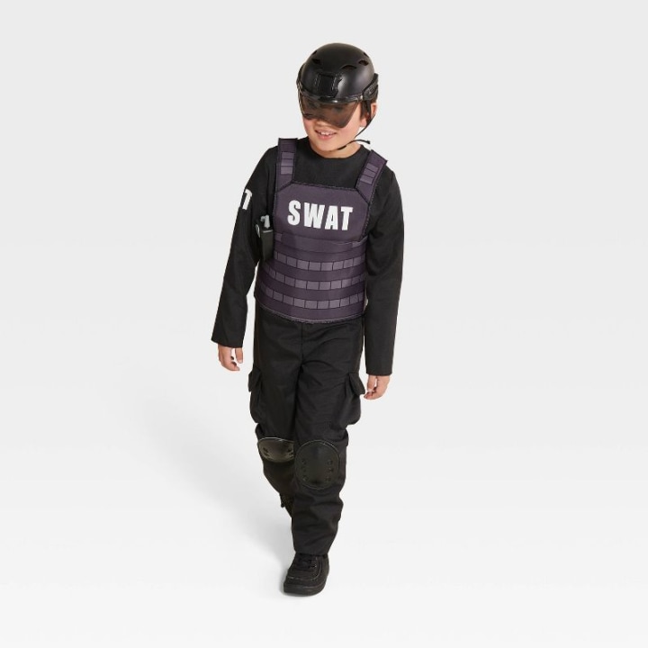 Hyde &amp; EEK! Boutique SWAT Officer Halloween Costume with Accessories
