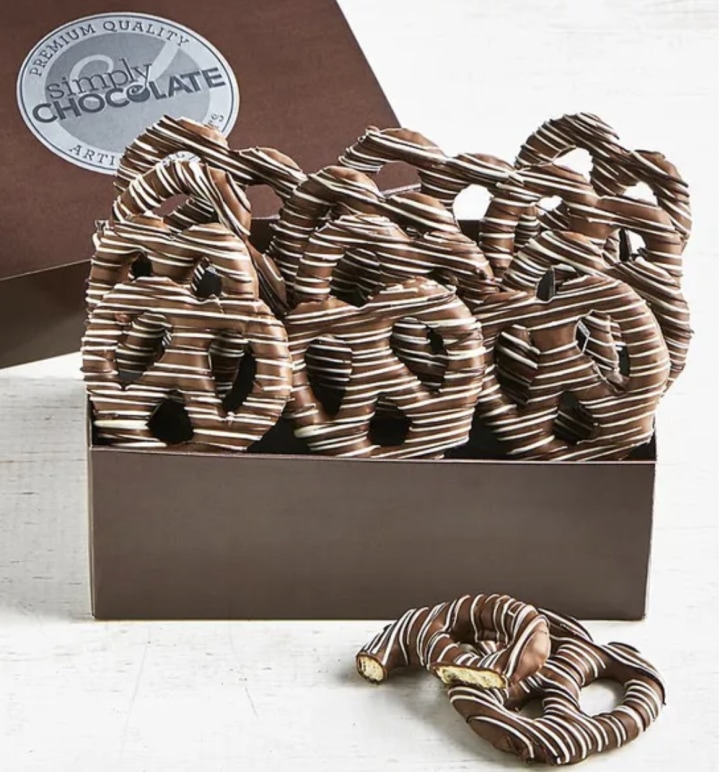 Chocolate Pretzel Twists