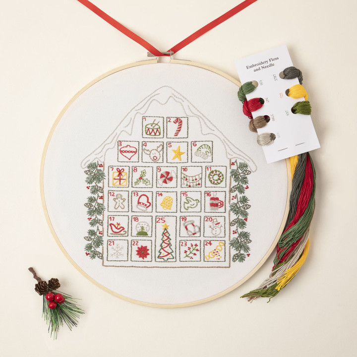 Uncommon Goods Embroidery Advent Calendar