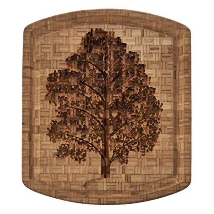 Totally Bamboo Family Tree Bamboo Carving Board