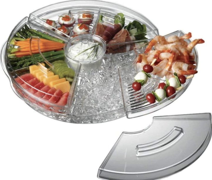 Prodyne Appetizers On Ice with Lids