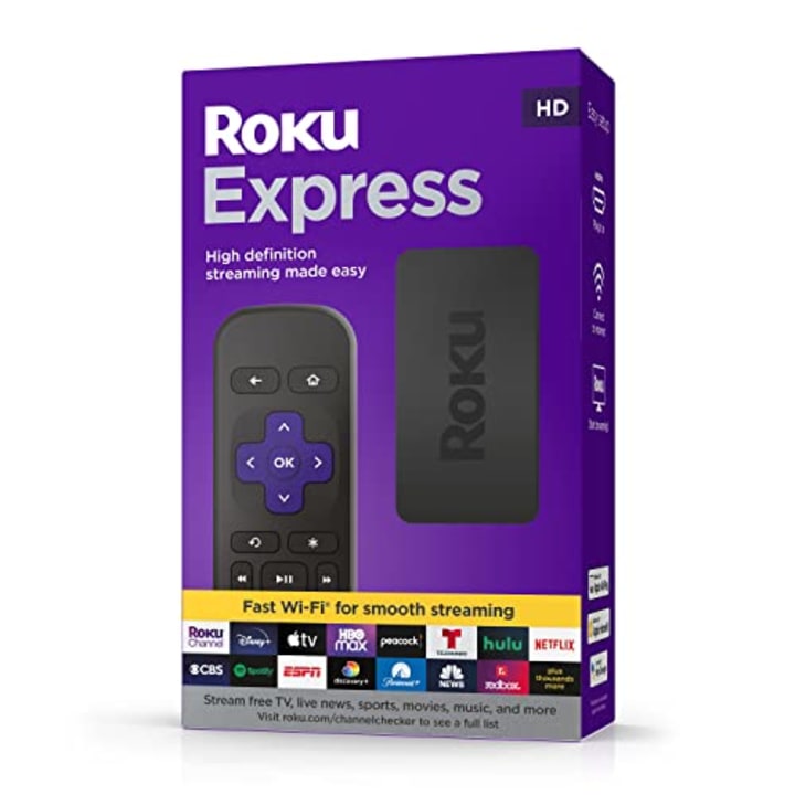 Roku Express 2022 HD Streaming Device