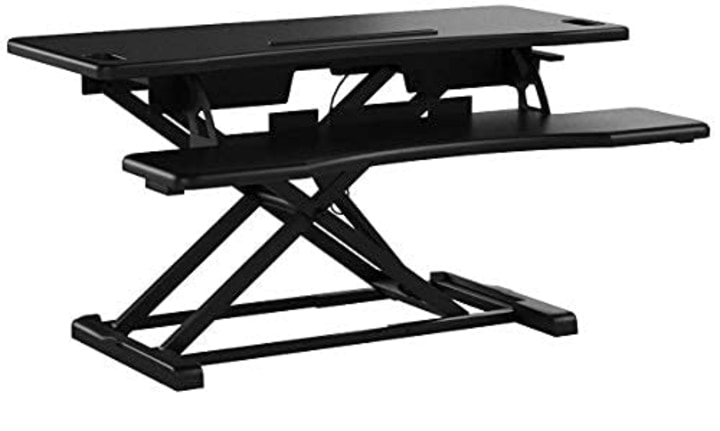 TechOrbits Height-Adjustable Sit-to-Stand Desk Converter