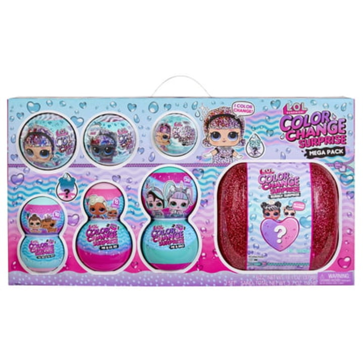 LOL Surprise Color Change Mega Pack Collectible Doll Exclusive