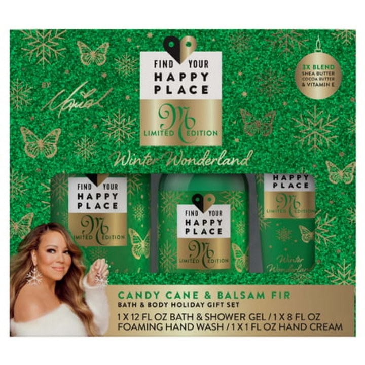 Find Your Happy Place Winter Wonderland Candy Cane &amp; Balsam Fir Gift Set