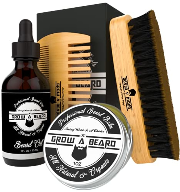 Grow A Beard Grooming Kit