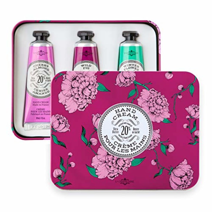 La Chatelaine Hand Cream Trio Tin Gift Set