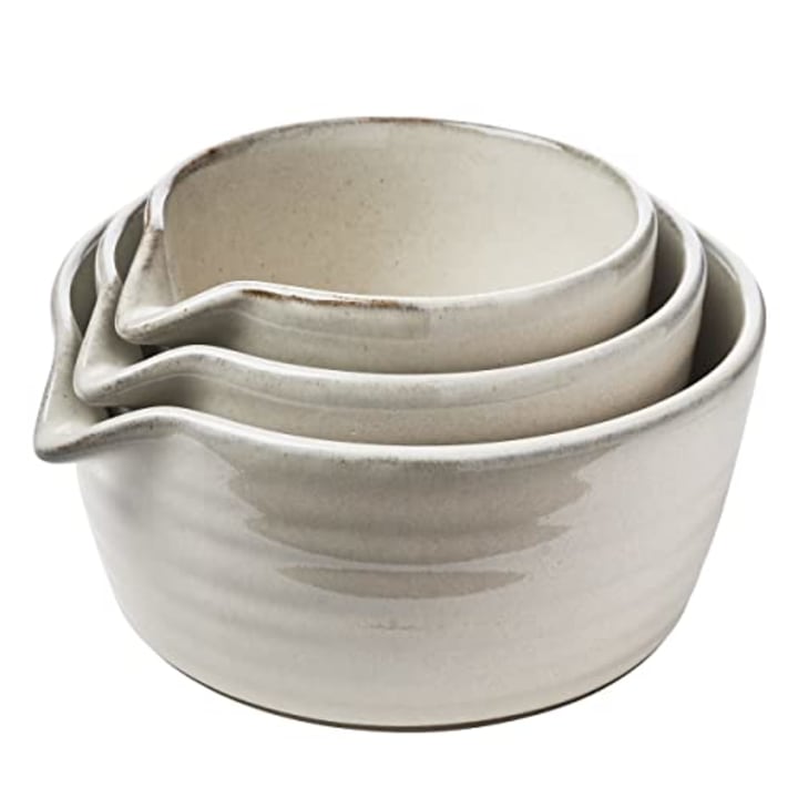 Monterey by Citrine Ceramic-Stoneware Mixing Bowls