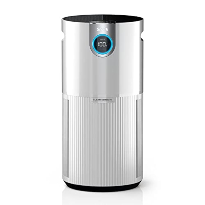 Shark HP201 Air Purifier MAX with True HEPA, Microban Antimicrobial Protection, Cleans up to 1000 Sq. Ft and 99.98% of particles, dust, allergens, viruses, smoke, 0.1-0.2 microns, Odor Lock, White